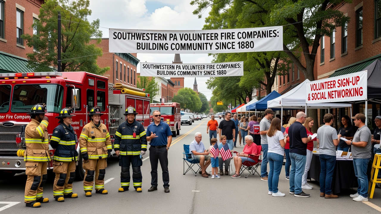 The Growth of Volunteer Fire Companies and Their Influence on Social Connections in Southwestern Pennsylvania Boroughs